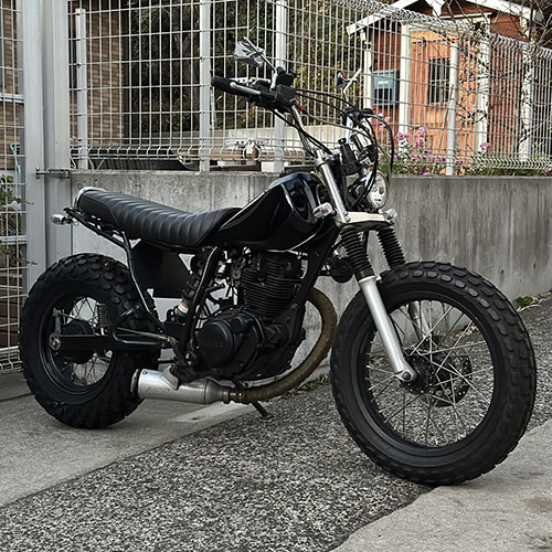 写真：ヤマハTW200