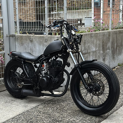 写真：ヤマハTW200