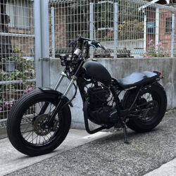 写真：ヤマハTW200