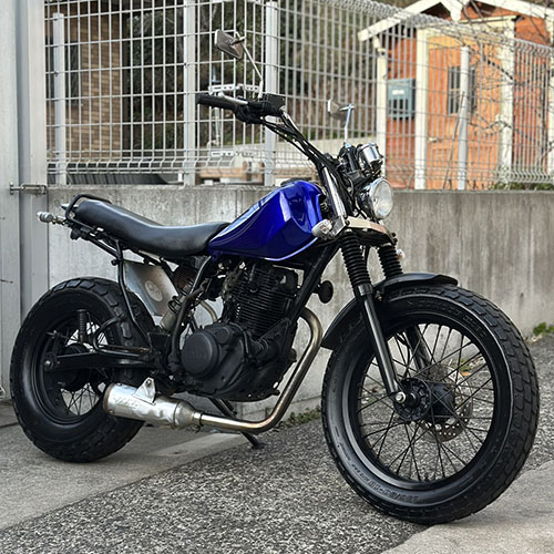 写真：ヤマハTW200